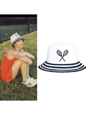 NWT Tropic of C x LVR | Tropicana Knit Bucket Hat